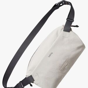 Bellroy Pearl and Black Belt Bag Minimalist Design - New